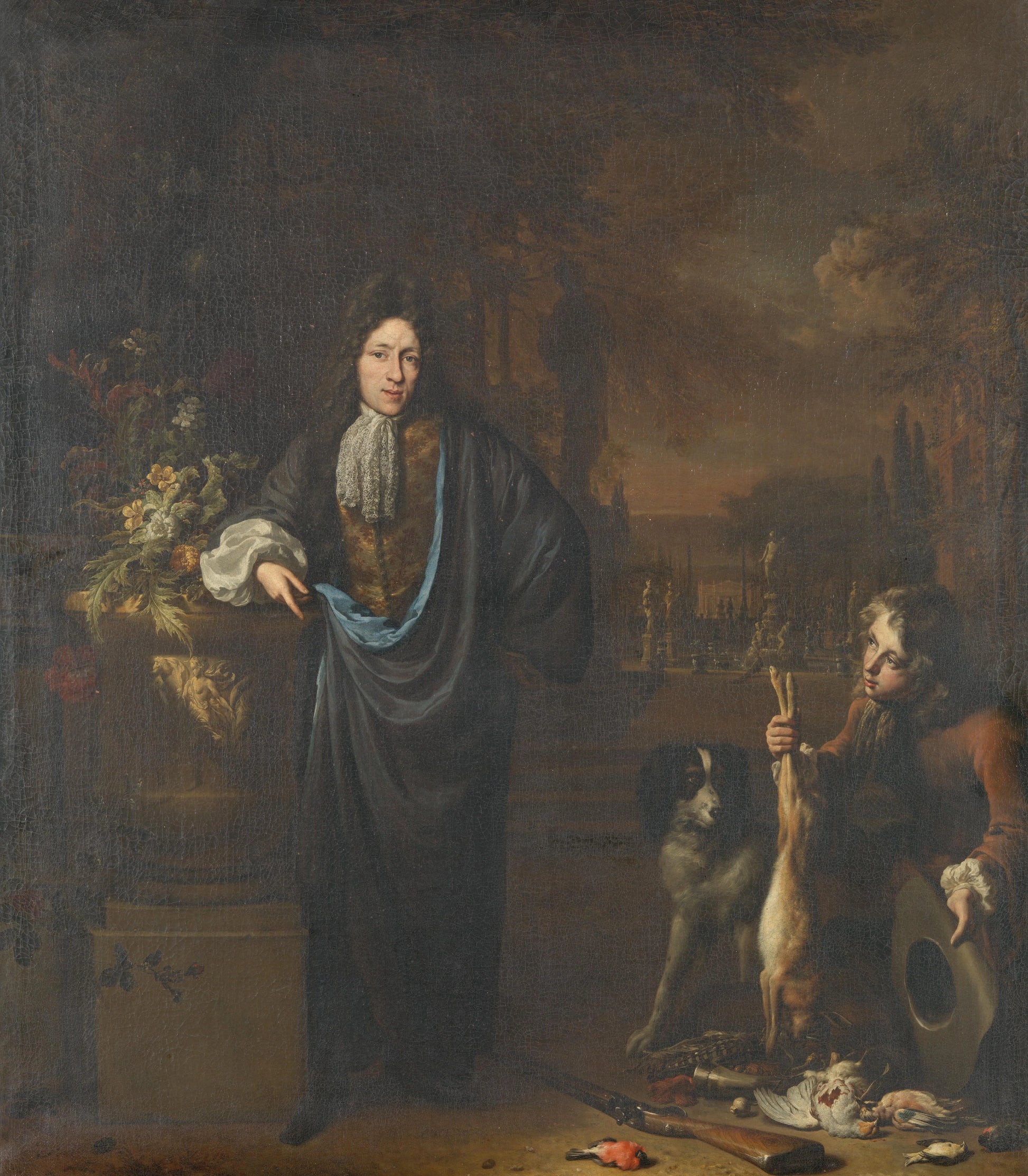 Portrait of Silvester van Tongeren – Jan Weenix Vintage Portrait Art Print | Wall Art Poster