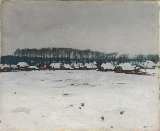 Winter Landscape – Willem Witsen Vintage Landscape Art Print | Wall Art Poster