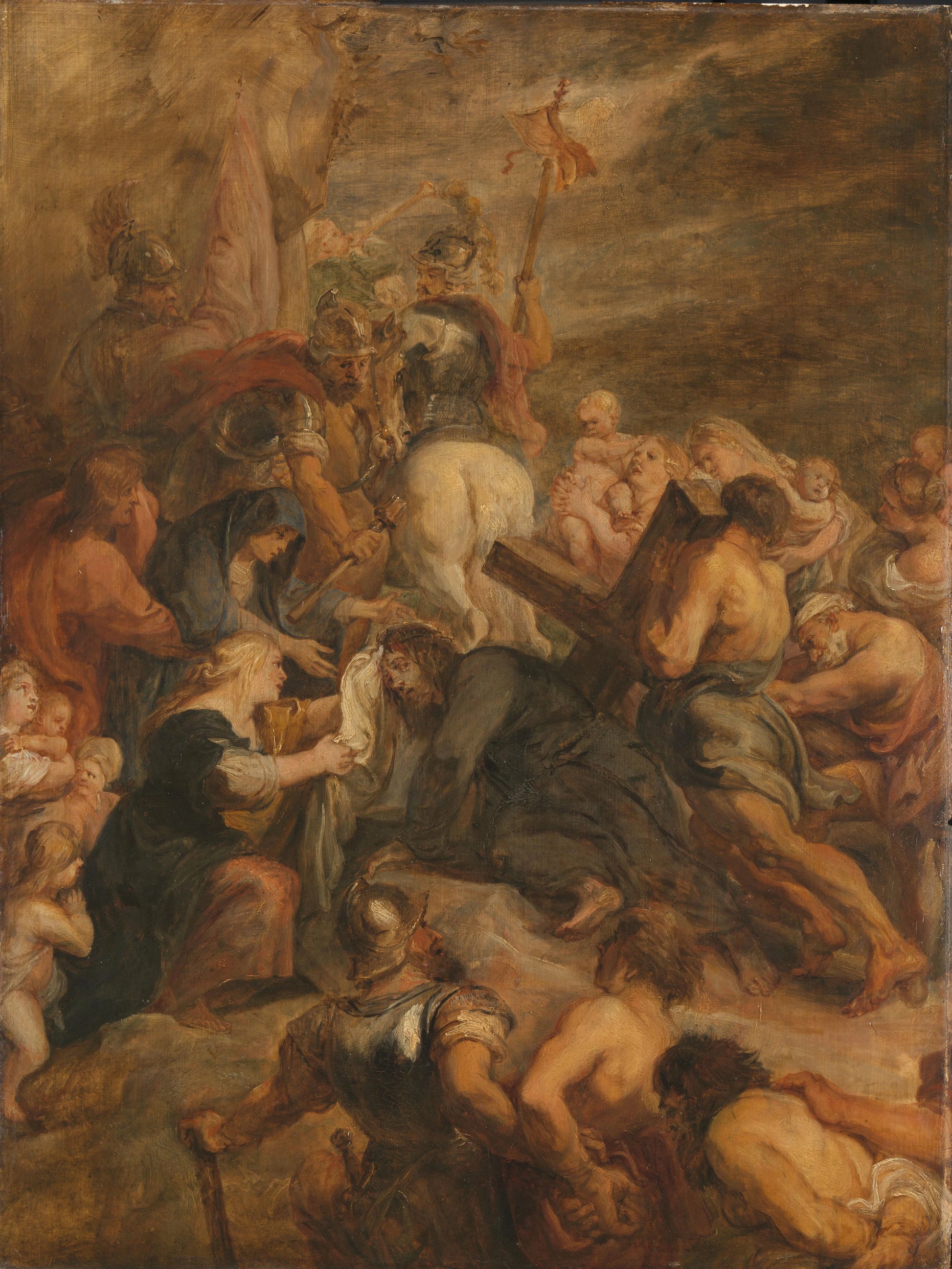 Christ on the Way to Calvary – atelier van Peter Paul Rubens Vintage Art Print | Wall Art Poster