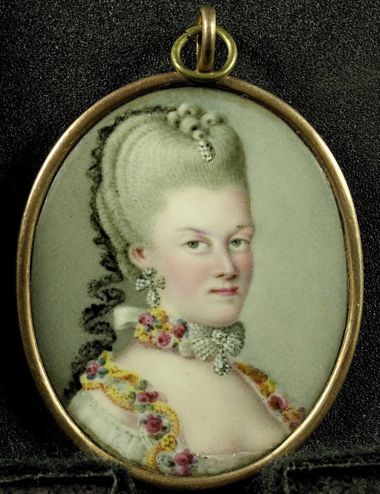 Frederika Sophia Wilhelmina (1751-1820), prinses van Pruisen, echtgenote van prins Willem V – anonymous Vintage Art Print | Wall Art Poster
