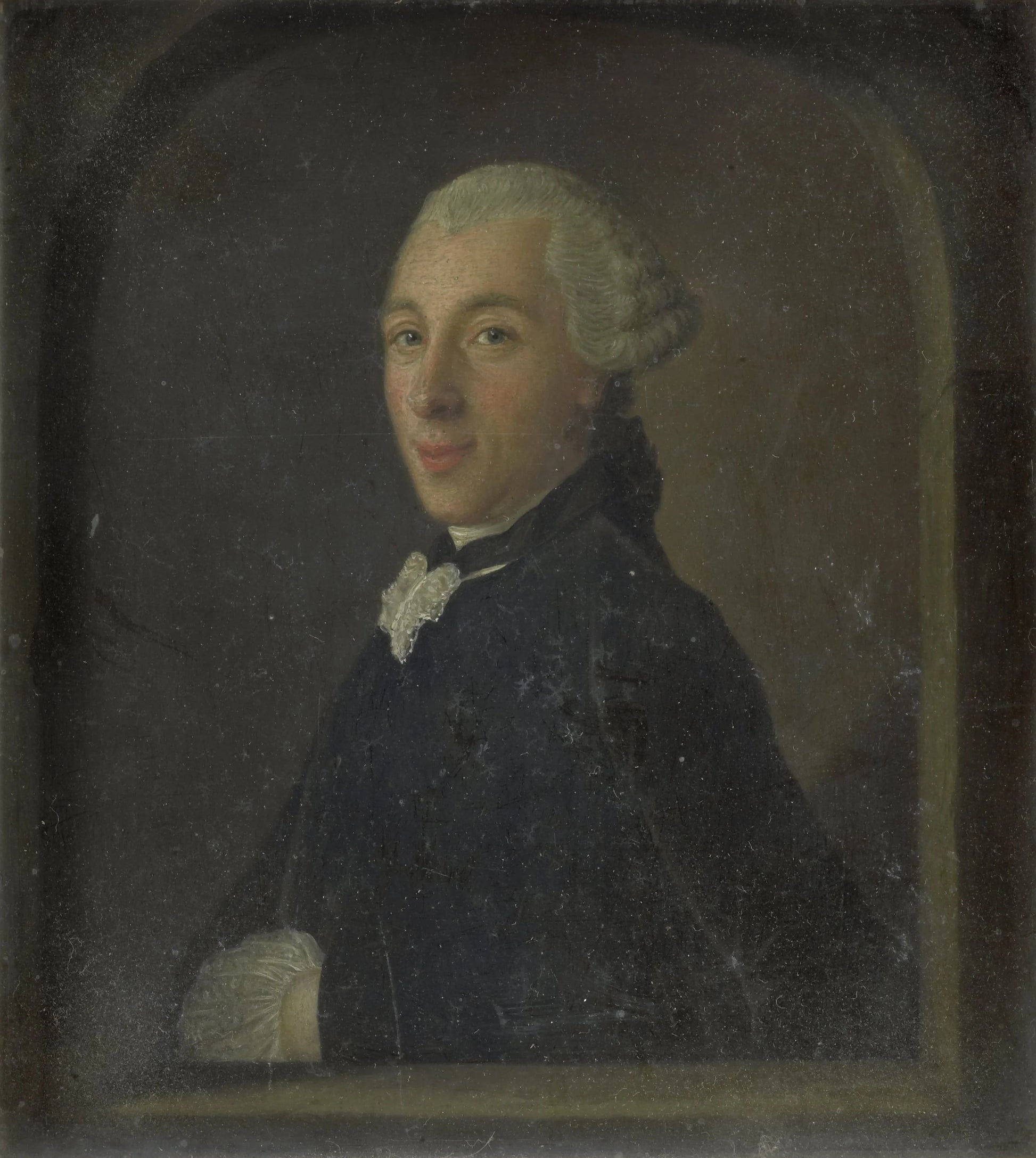 Portrait of Joachim Rendorp, Baron of Marquette, Brewer and Burgomaster of Amsterdam several times – Tibout Regters Vintage Portrait Art Print | Wall Art Poster