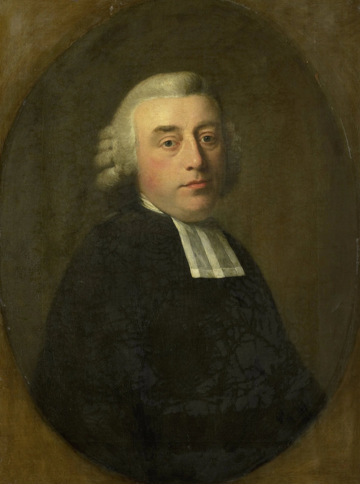Portrait of Antonius Kuyper, Clergyman in Amsterdam – Johann Friedrich August Tischbein (vermeld op object) Vintage Portrait Art Print | Wall Art Poster
