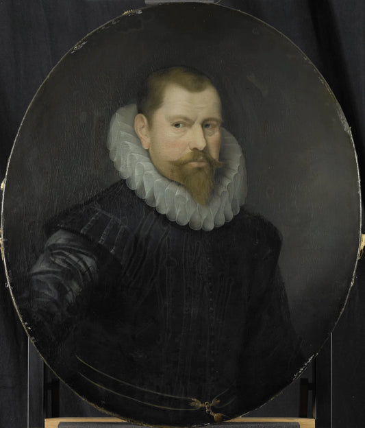 Portrait of Cornelis Matelieff the Younger, Director of the Rotterdam Chamber of the Dutch East India Company, elected 1602 – Pieter van der Werff Vintage Portrait Art Print | Wall Art Poster