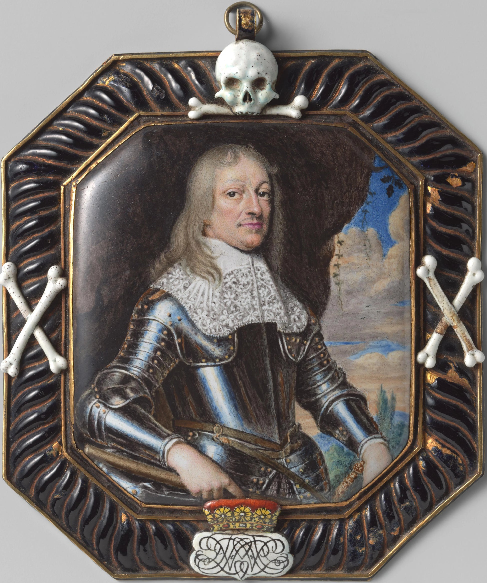 Willem Frederik (1613-64), graaf van Nassau-Dietz, stadhouder van Friesland – anoniem Vintage Art Print | Wall Art Poster
