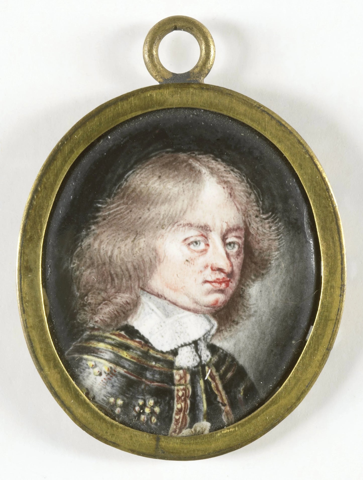 Portret van een man, misschien Louis II van Bourbon (1621-86), prins van Condé – anoniem Vintage Art Print | Wall Art Poster