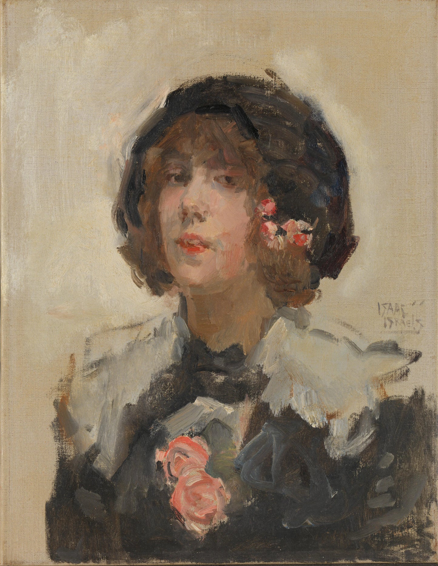 Portrait of a Woman – Isaac Israels Vintage Portrait Art Print | Wall Art Poster