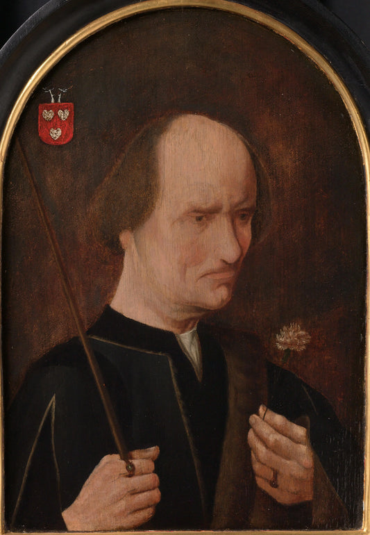 Portrait of Arent Franckensz van der Meer, Lord of Pendrecht, called Malicious Aertje – anonymous Vintage Portrait Art Print | Wall Art Poster