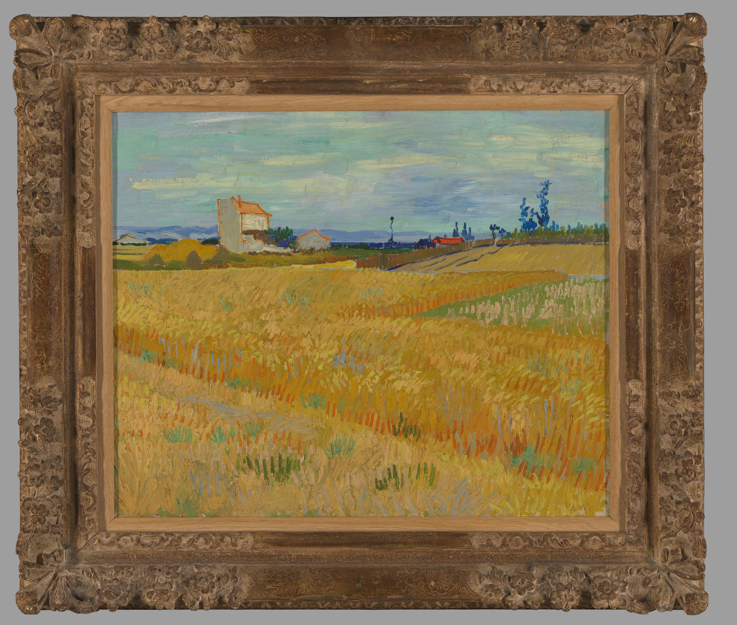 Wheatfield – Vincent van Gogh Vintage Landscape Art Print | Wall Art Poster