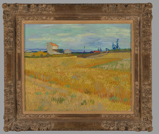 Wheatfield – Vincent van Gogh Vintage Landscape Art Print | Wall Art Poster