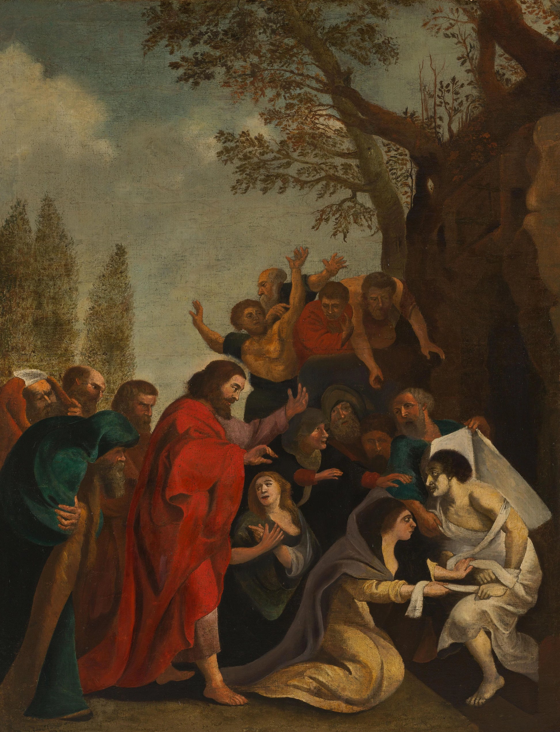 The Raising of Lazarus – after Peter Paul Rubens Vintage Art Print | Wall Art Poster