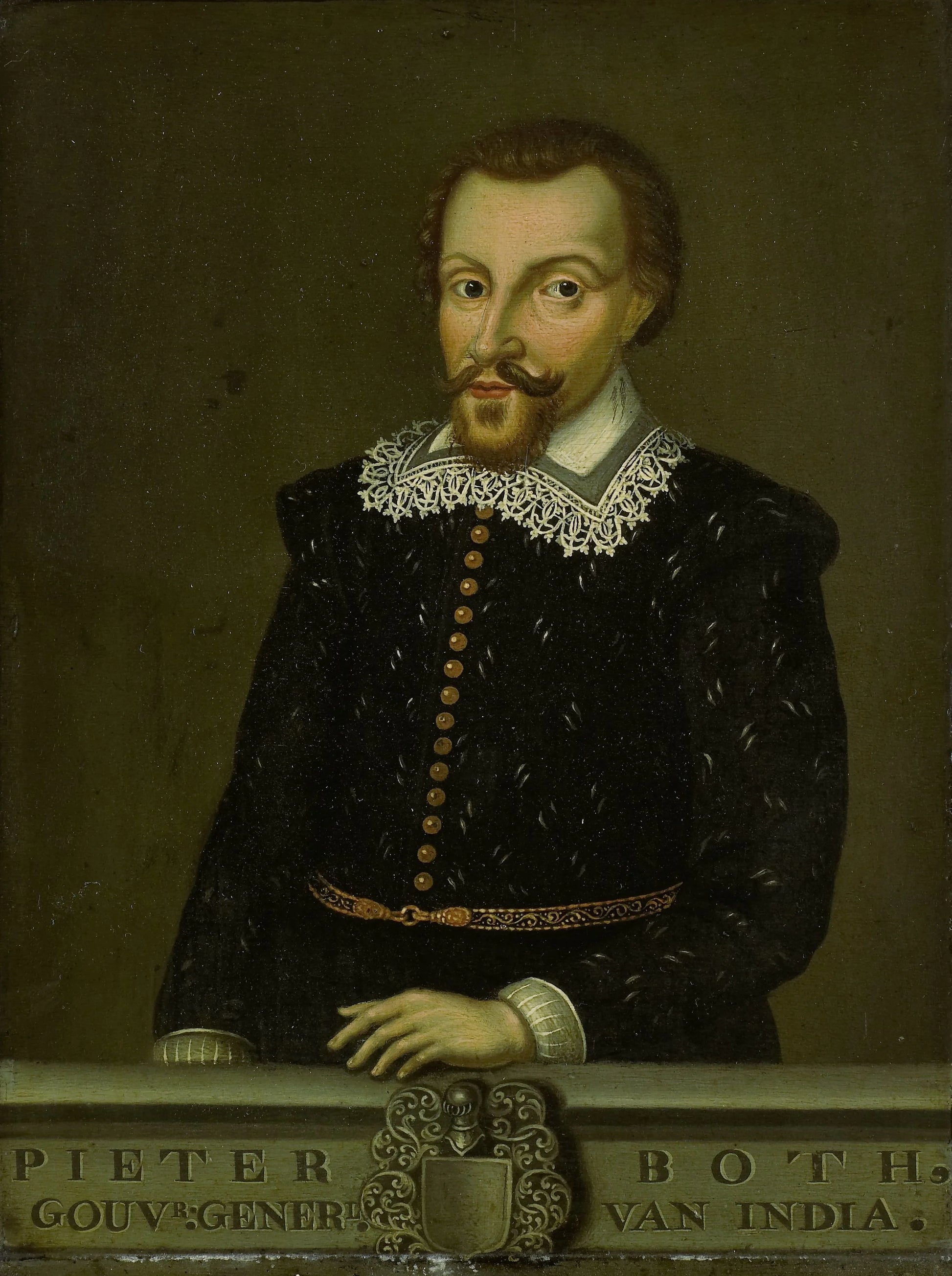 Portrait of Pieter Both, Governor-General of the Dutch East Indies – copy after anonymous Vintage Portrait Art Print | Wall Art Poster