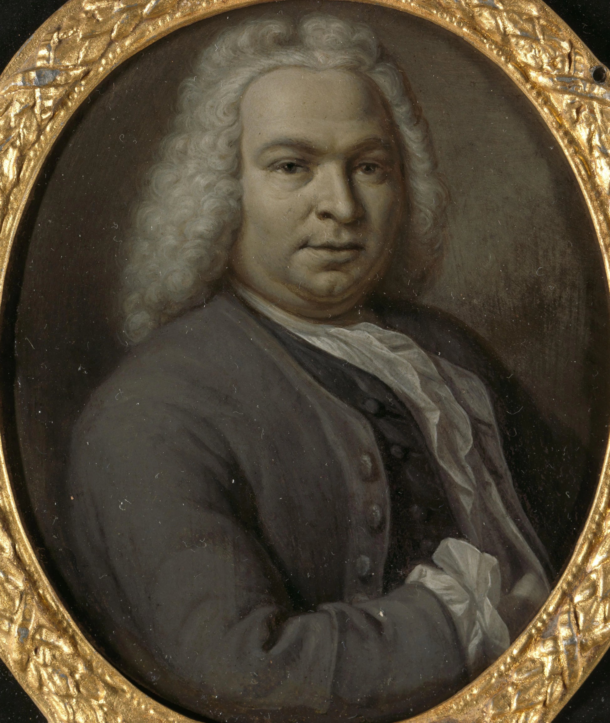 Portrait of Theodoor van Snakenburg (1695-1750). Leiden Jurist and Poet – Hieronymus van der Mij Vintage Portrait Art Print | Wall Art Poster