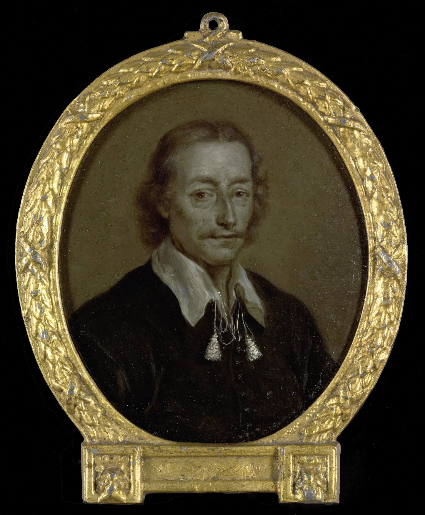Portrait of Jacob Jacobsz Steendam, Poet and Historian in Amsterdam, New Amsterdam and Batavia – Jan Maurits Quinkhard Vintage Portrait Art Print | Wall Art Poster