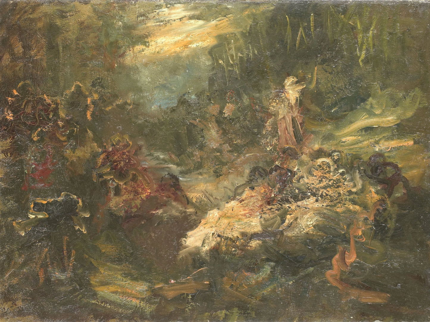 De woudprediker – Jan Zürcher Vintage Landscape Art Print | Wall Art Poster
