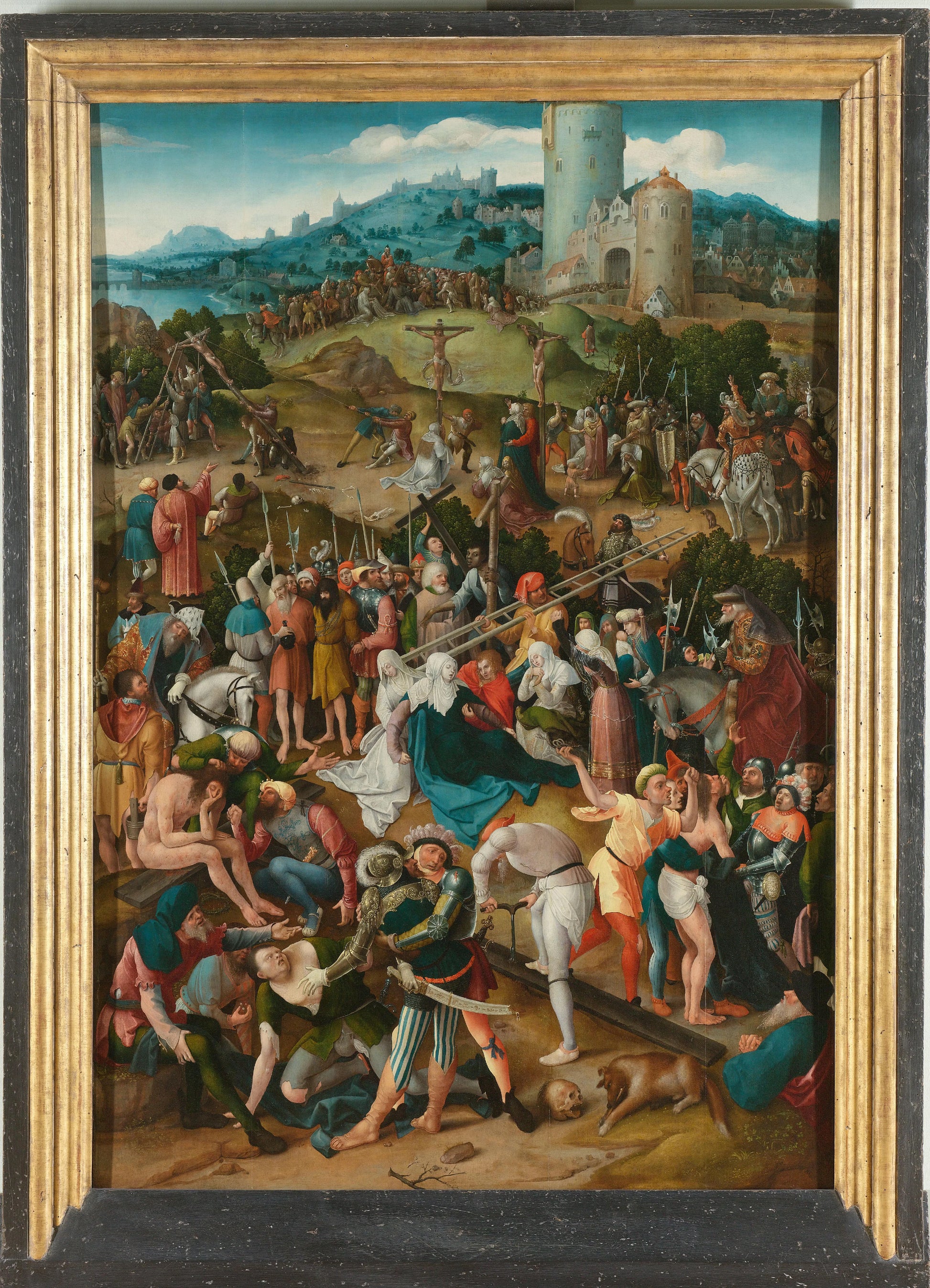 Calvary – Pseudo Jan Wellens de Cock Vintage Art Print | Wall Art Poster