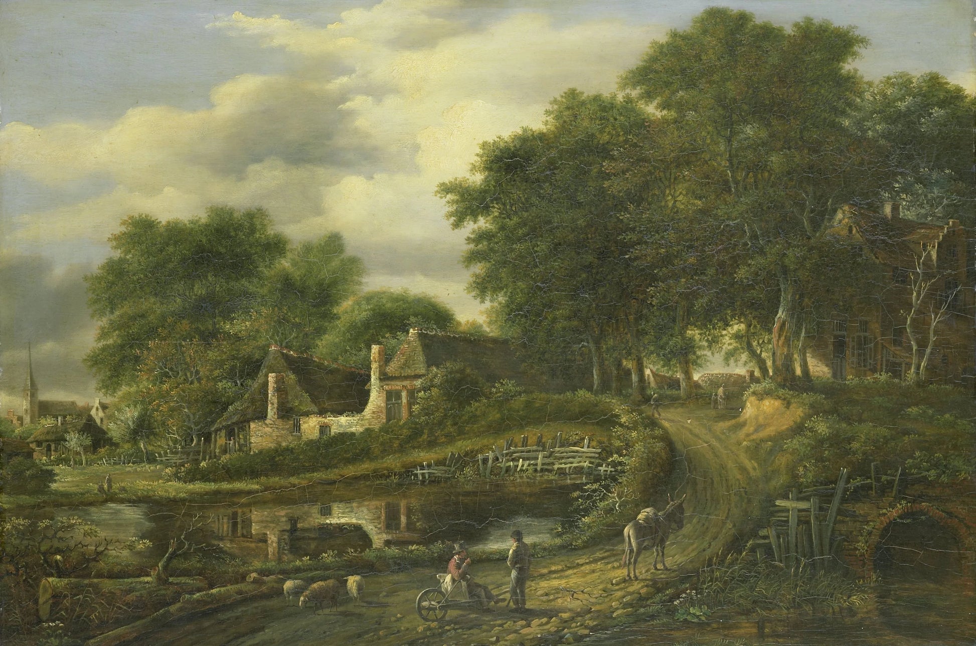 Landscape – Julien Joseph Ducorron Vintage Landscape Art Print | Wall Art Poster