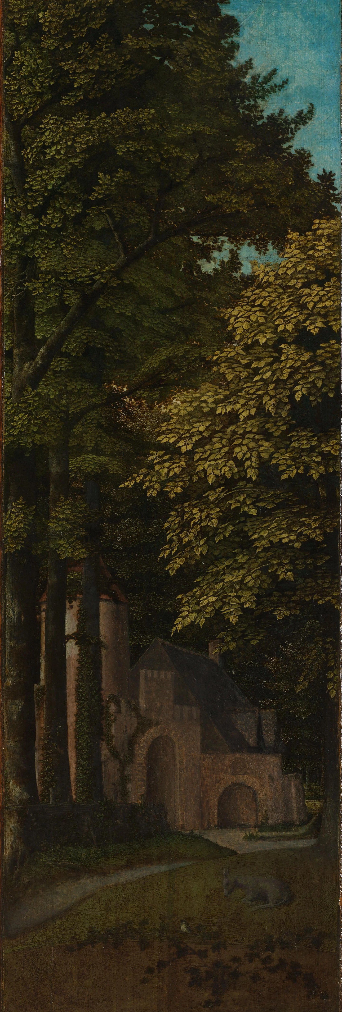 View in a Forest – Gerard David Vintage Art Print | Wall Art Poster