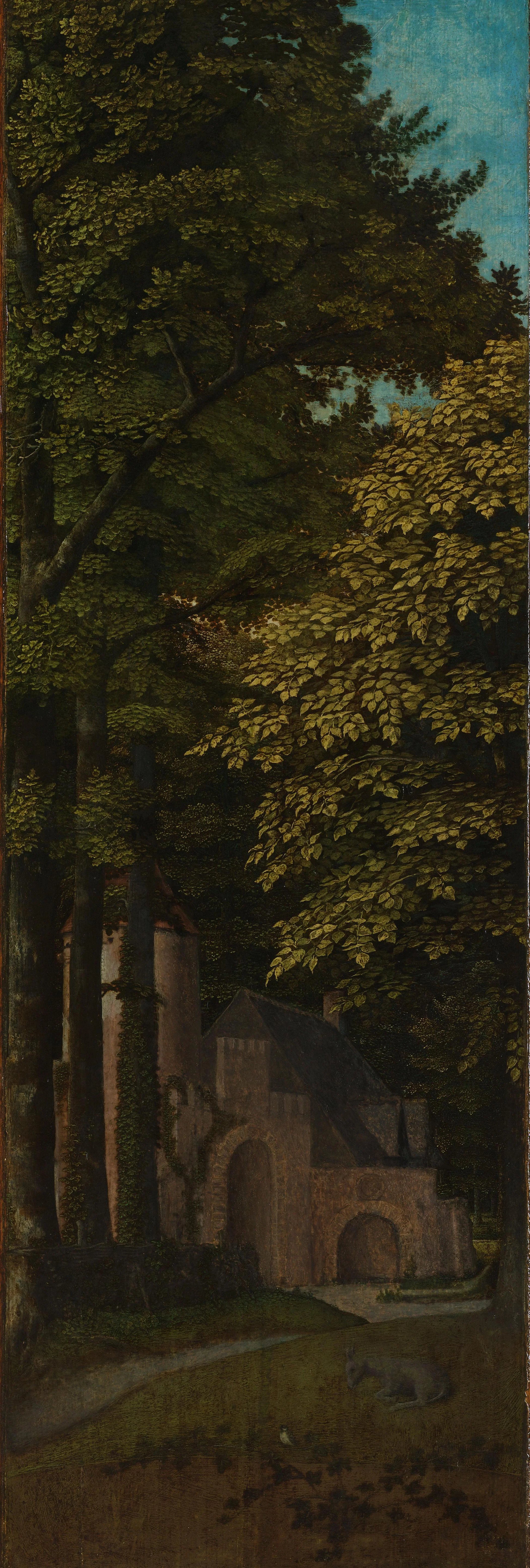 View in a Forest – Gerard David Vintage Art Print | Wall Art Poster