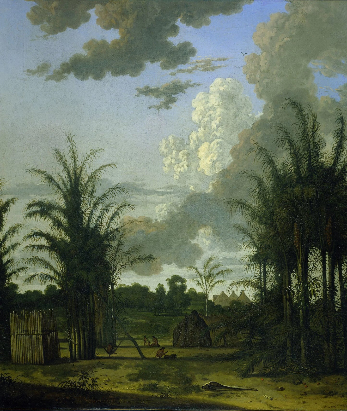 Plantation in Surinam – Dirk Valkenburg Vintage Art Print | Wall Art Poster