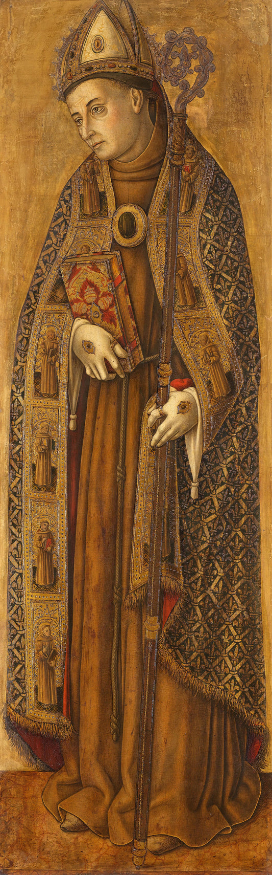 St Louis of France – Vittore Crivelli Vintage Art Print | Wall Art Poster