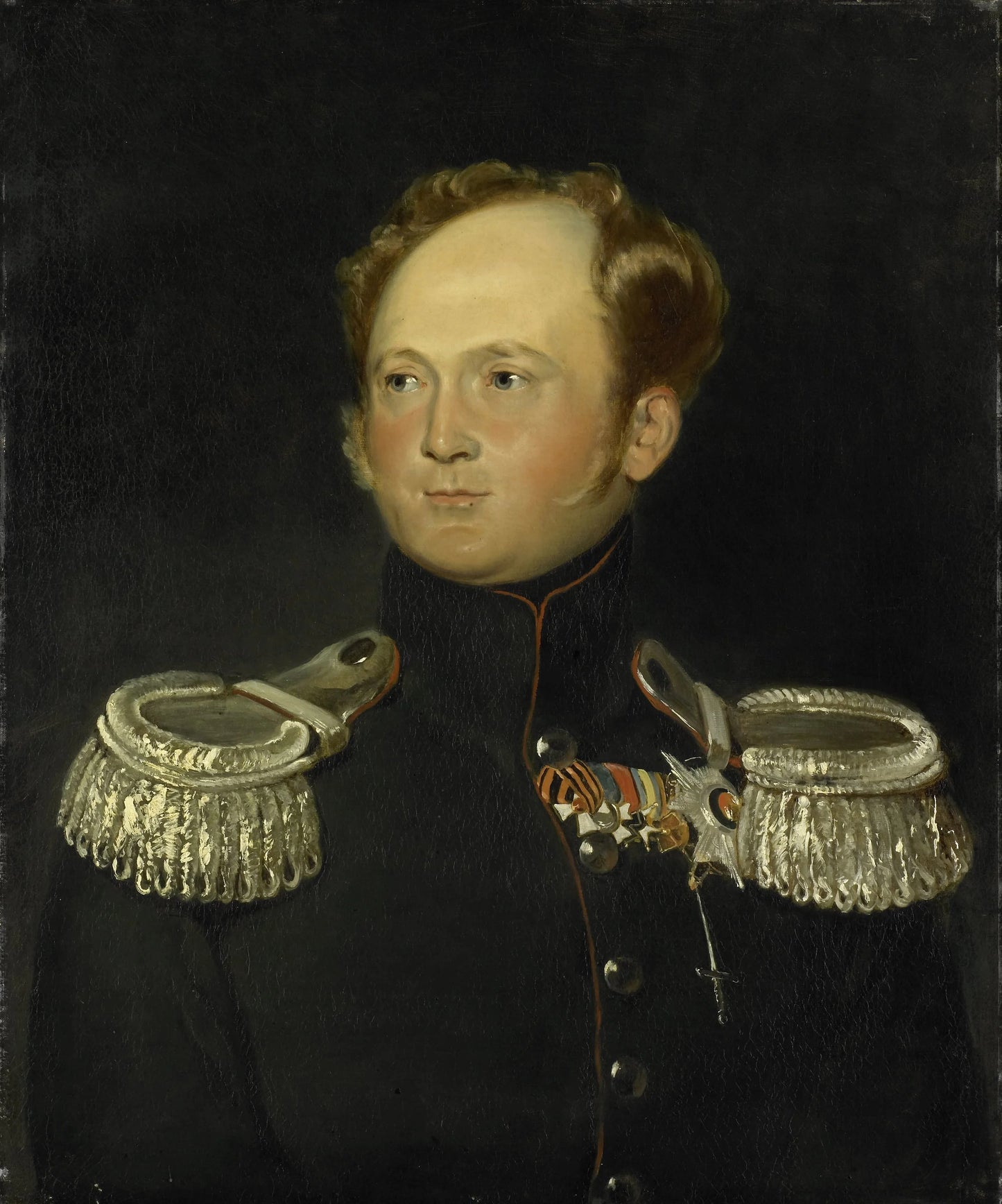 Portrait of Alexander I, Emperor of Russia – Carl Gustaf Hjalmar Mörner Vintage Portrait Art Print | Wall Art Poster