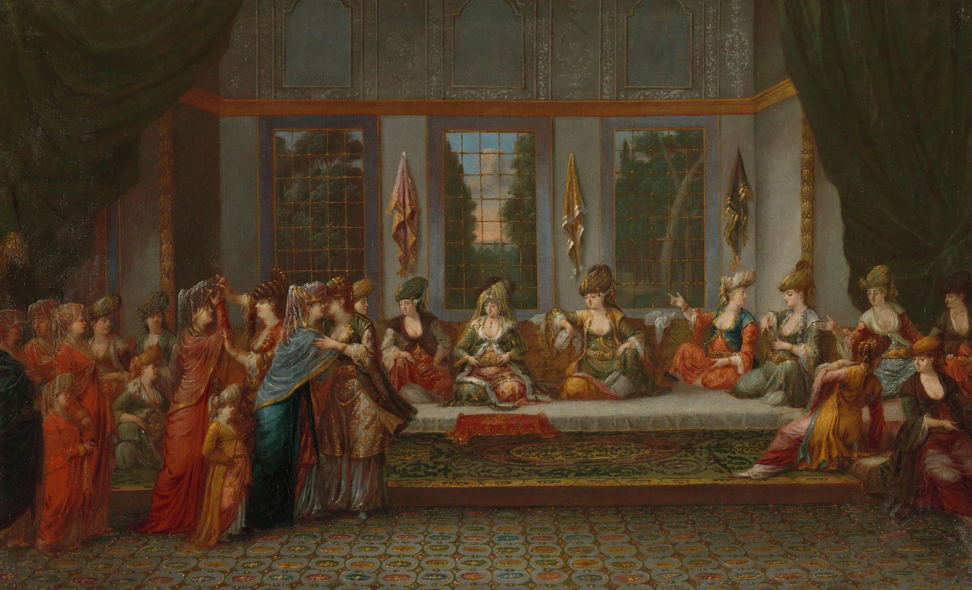 Greek Wedding – Jean Baptiste Vanmour Vintage Art Print | Wall Art Poster