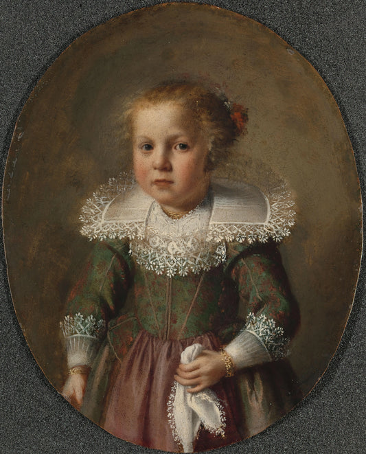 Portrait of Josina Cornelisdr van Esch – anoniem Vintage Portrait Art Print | Wall Art Poster