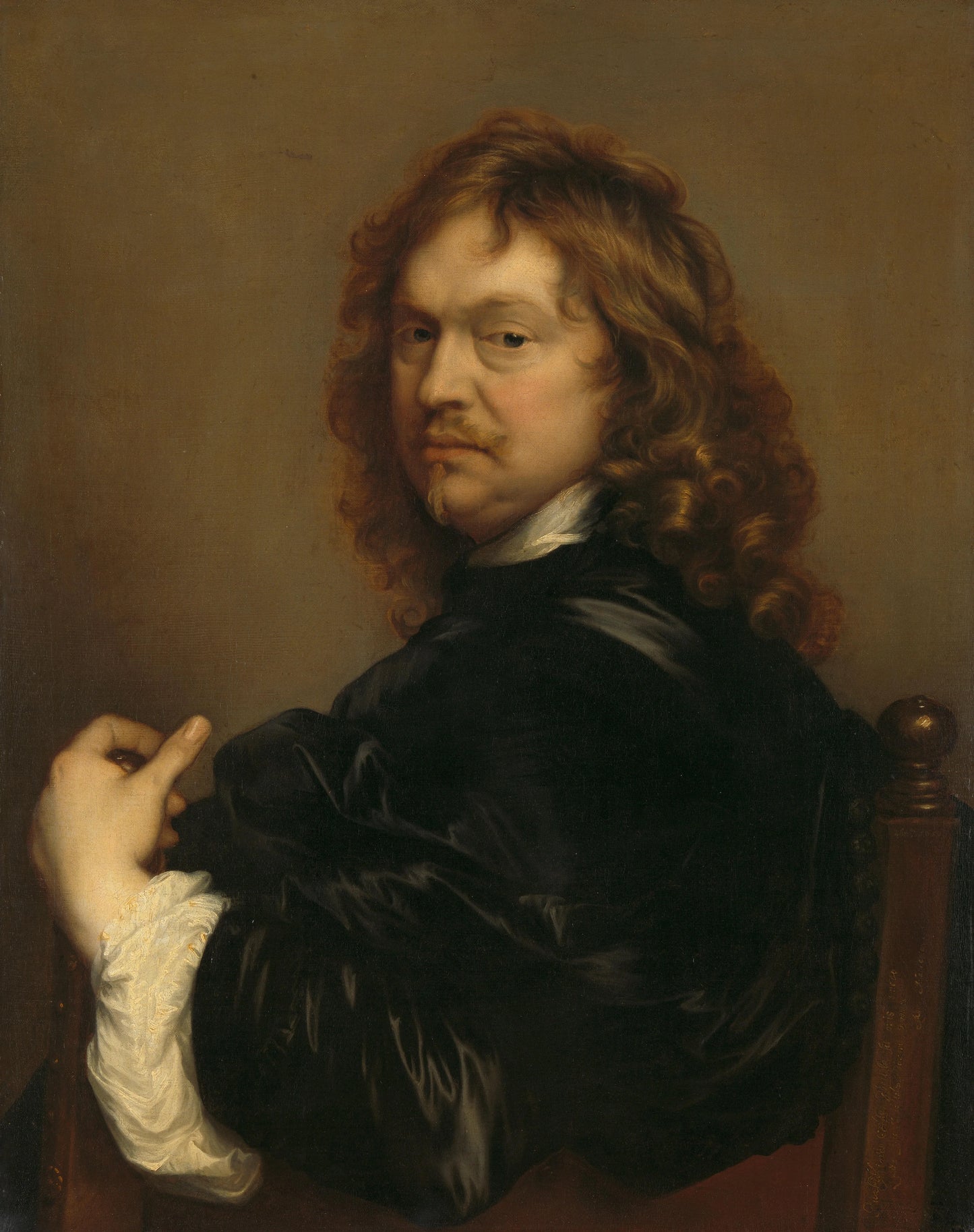 Self-Portrait – Adriaen Hanneman Vintage Self-Portrait Art Print | Wall Art Poster
