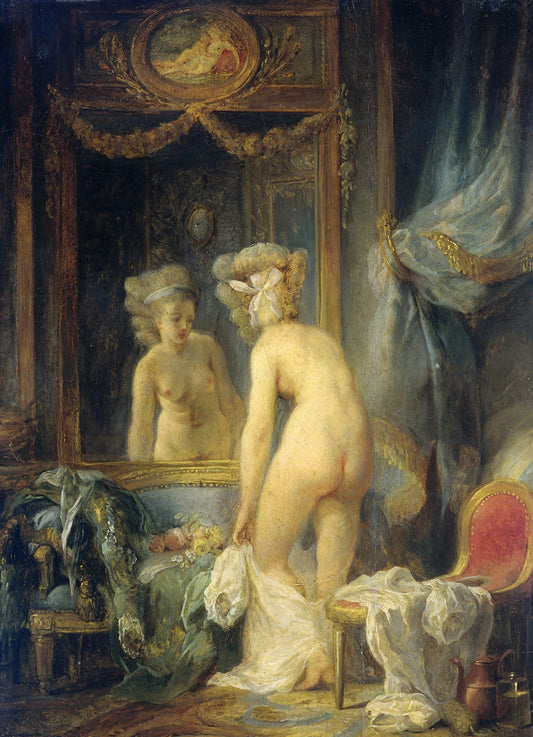 Morning Toilet – Jean Frédéric Schall Vintage Art Print | Wall Art Poster