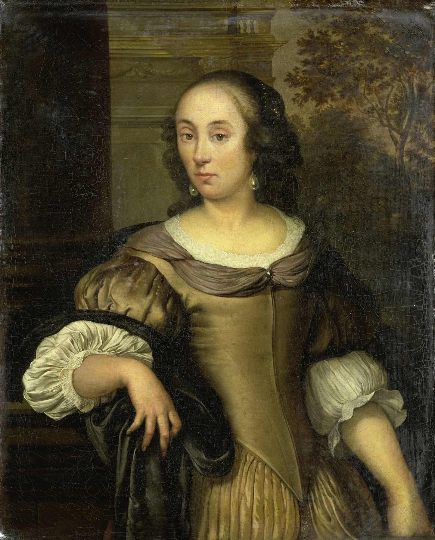 Portrait of a young woman – Eglon van der Neer Vintage Portrait Art Print | Wall Art Poster