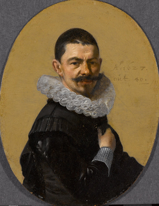 Portrait of a Man – attributed to Willem Cornelisz Duyster Vintage Portrait Art Print | Wall Art Poster