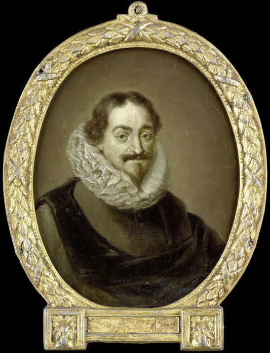 Portrait of Jacobus Schotte, Burgomaster of Middelburg – Jan Maurits Quinkhard Vintage Portrait Art Print | Wall Art Poster