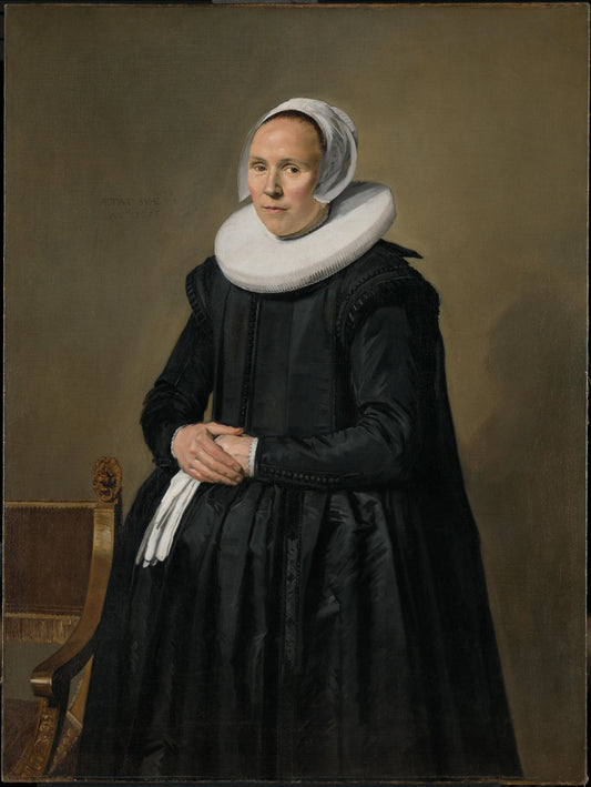 Portrait of Feyntje van Steenkiste (1603/04-40) – Frans Hals Vintage Portrait Art Print | Wall Art Poster
