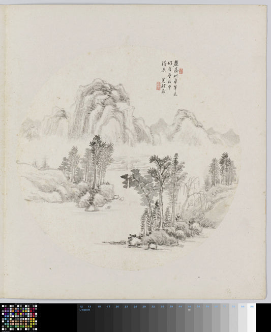 Albumblad – Hui Nian Vintage Art Print | Wall Art Poster