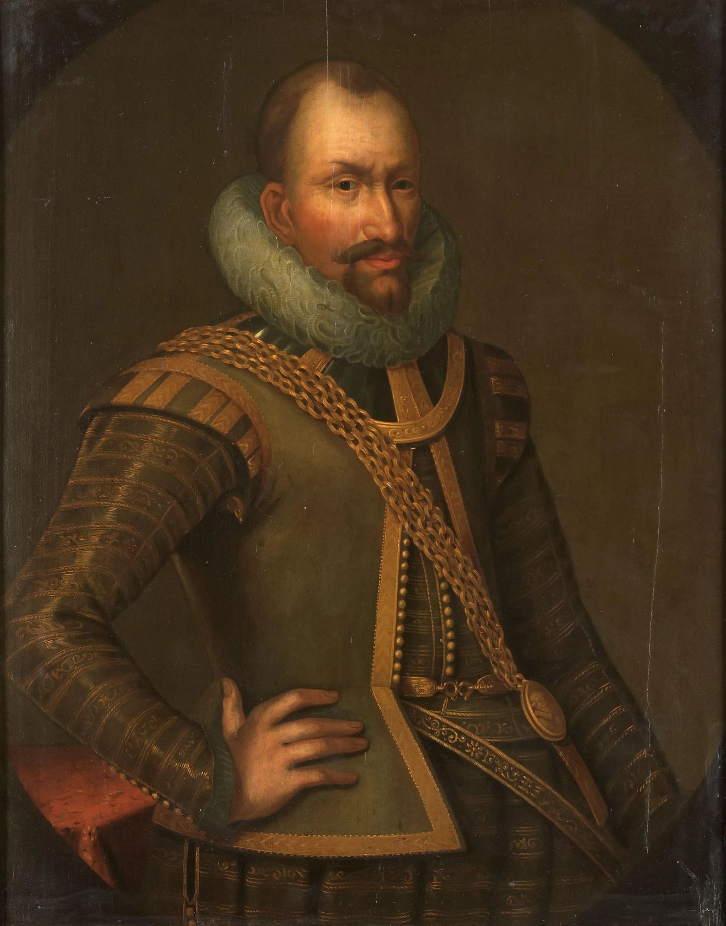 Portrait of Gerard Reynst, Governor-General of the Dutch East Indies – anonymous Vintage Portrait Art Print | Wall Art Poster