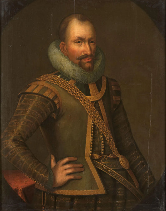Portrait of Gerard Reynst, Governor-General of the Dutch East Indies – anonymous Vintage Portrait Art Print | Wall Art Poster