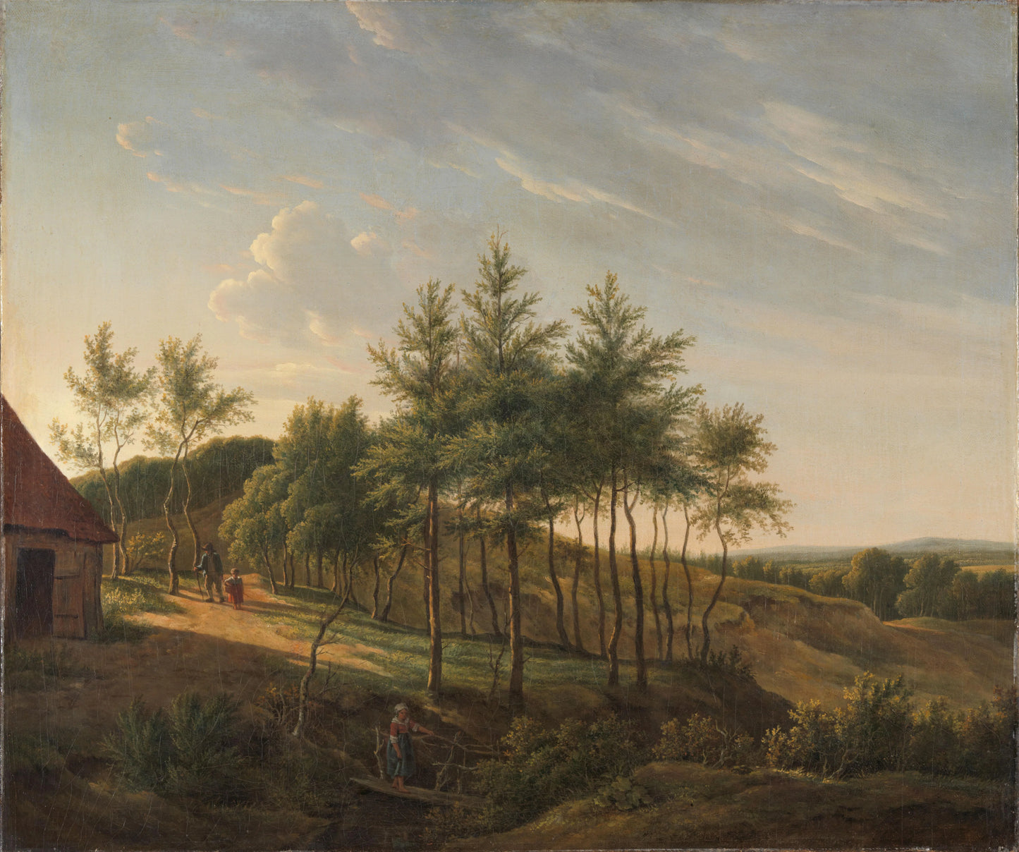 Hilly Landscape – Gerrit Jan Michaëlis Vintage Landscape Art Print | Wall Art Poster