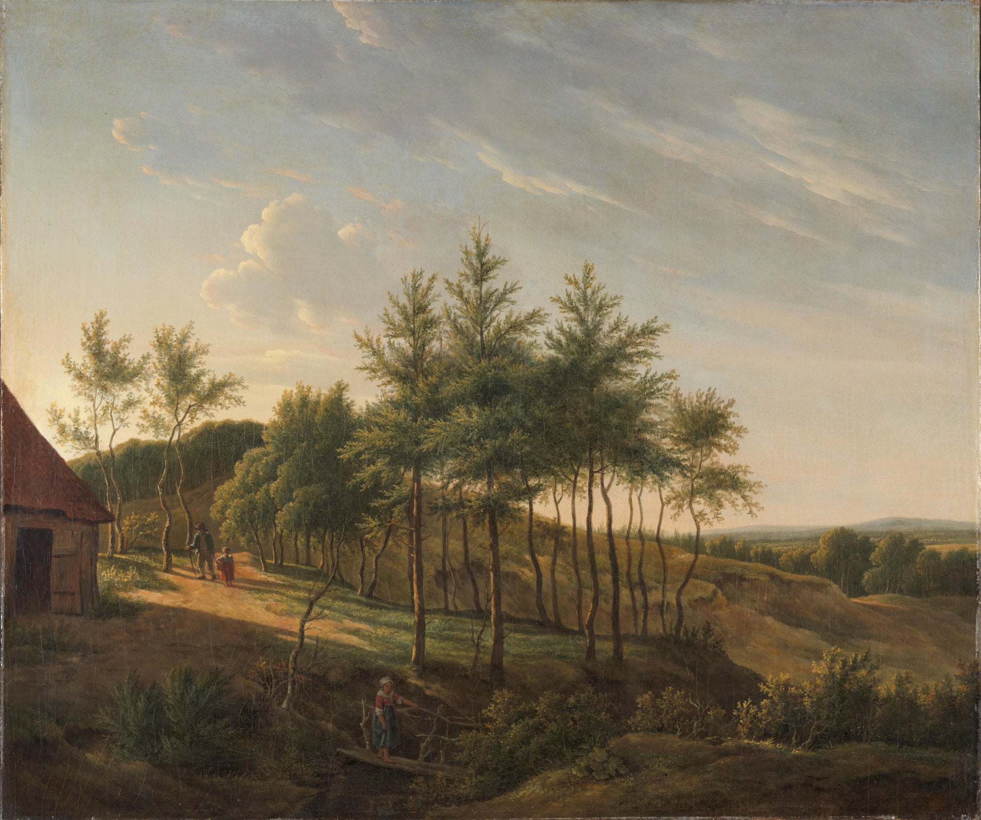 Hilly Landscape – Gerrit Jan Michaëlis Vintage Landscape Art Print | Wall Art Poster