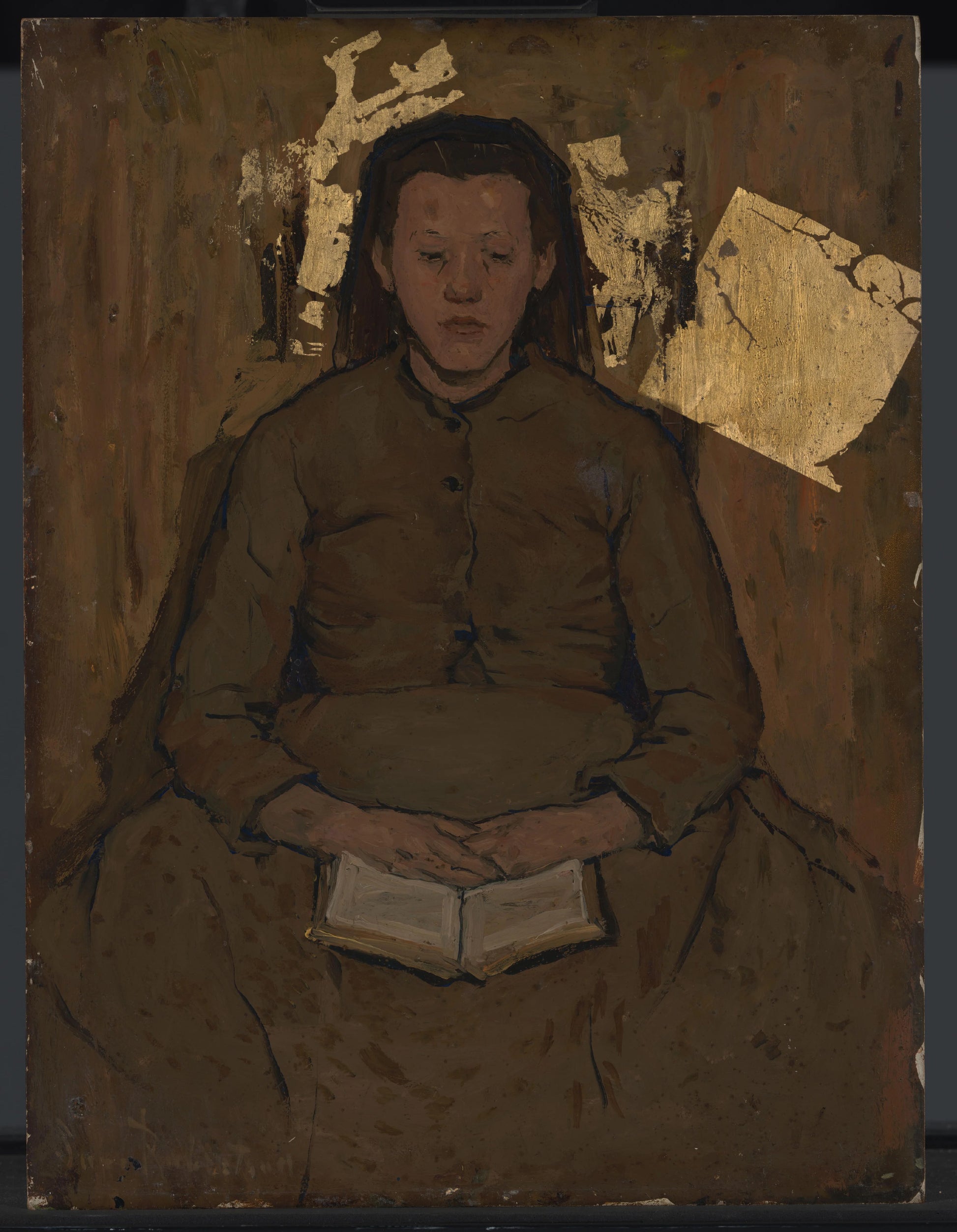 Pietje (Girl Reading) – Suze Robertson Vintage Art Print | Wall Art Poster