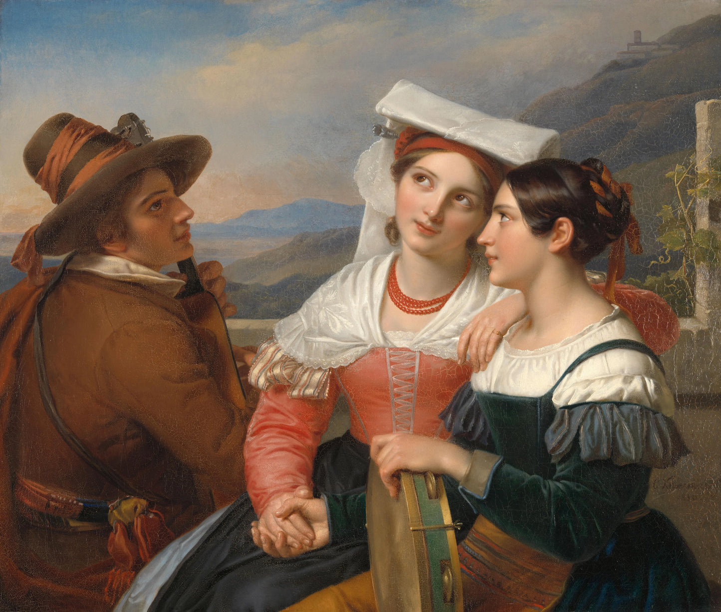 'Of one Heart' – Cornelis Kruseman Vintage Art Print | Wall Art Poster