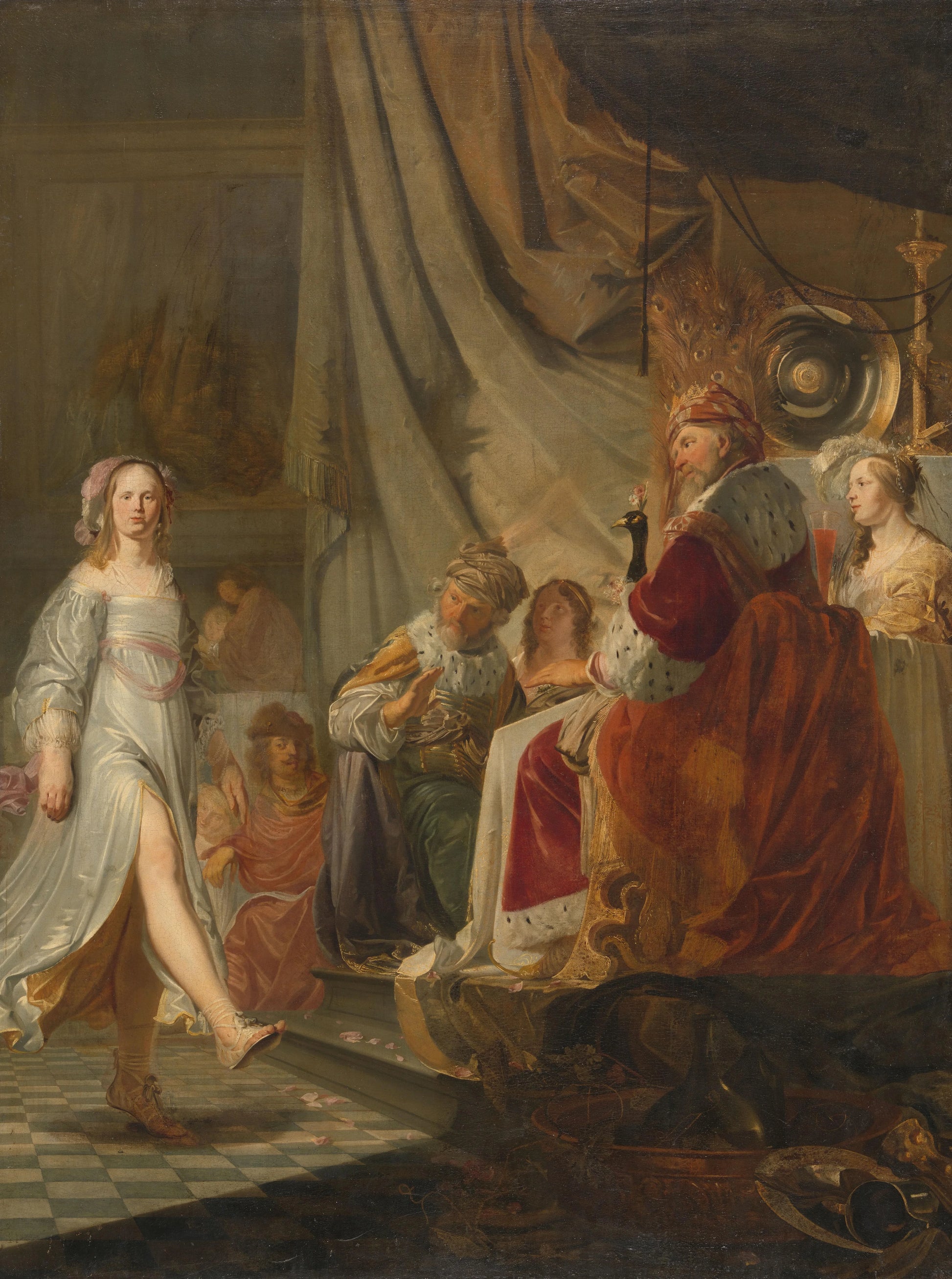 Salome Dancing for Herod – Hans Horions Vintage Art Print | Wall Art Poster