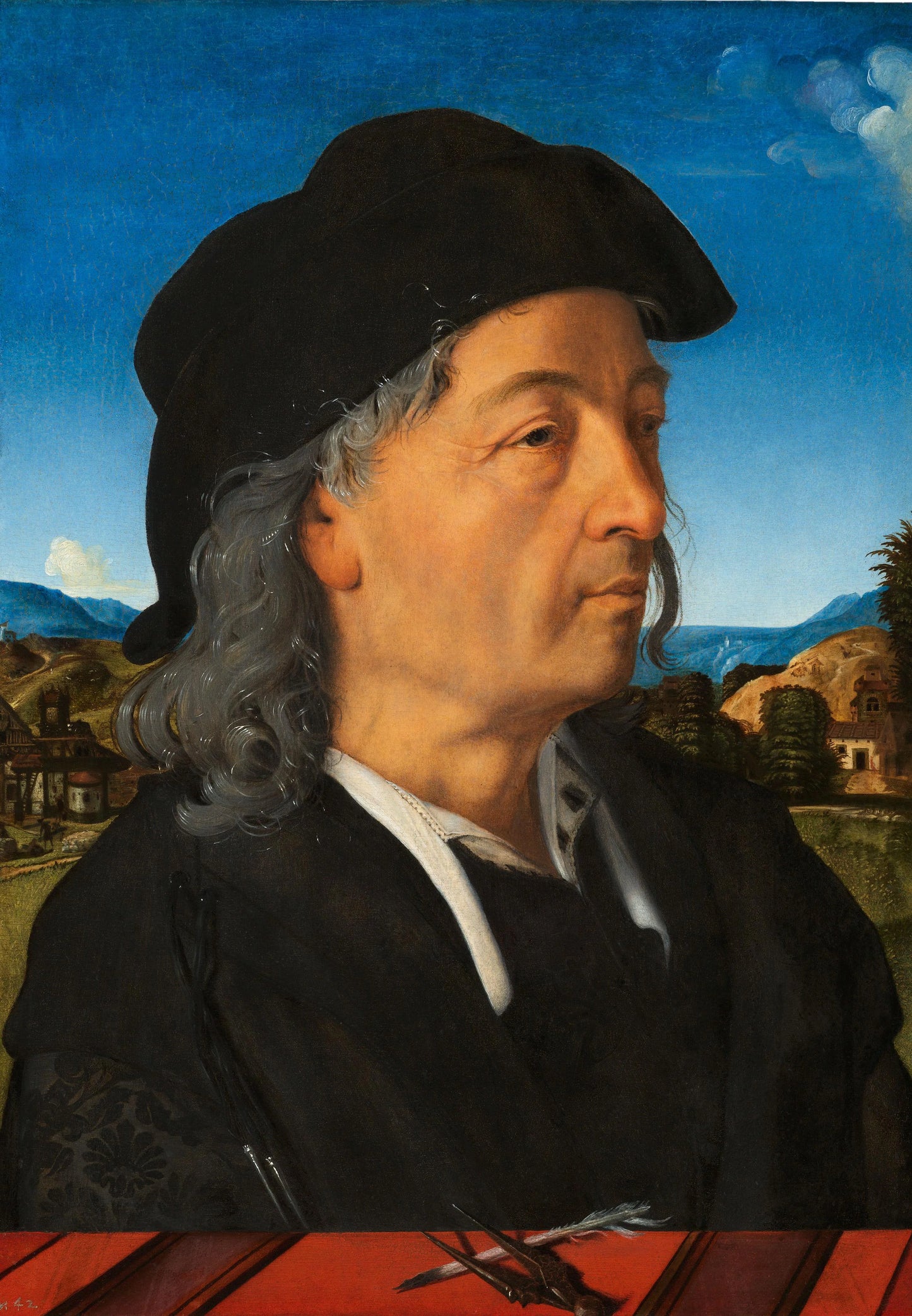Giuliano & Francesco Giamberti da Sangallo Piero di Cosimo (1462–1522) – Piero di Cosimo Vintage Self-Portrait Art Print | Wall Art Poster