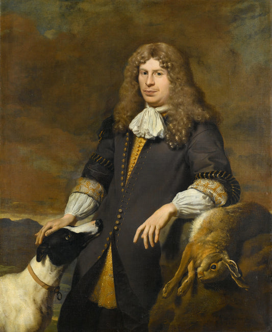 Portrait of a Man, possibly Jacob de Graeff, Alderman of Amsterdam in 1672 – Karel du Jardin Vintage Portrait Art Print | Wall Art Poster