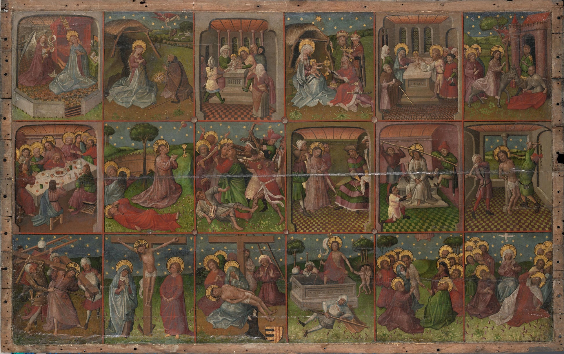 Scenes from the life of Christ – anonymous Vintage Art Print | Wall Art Poster