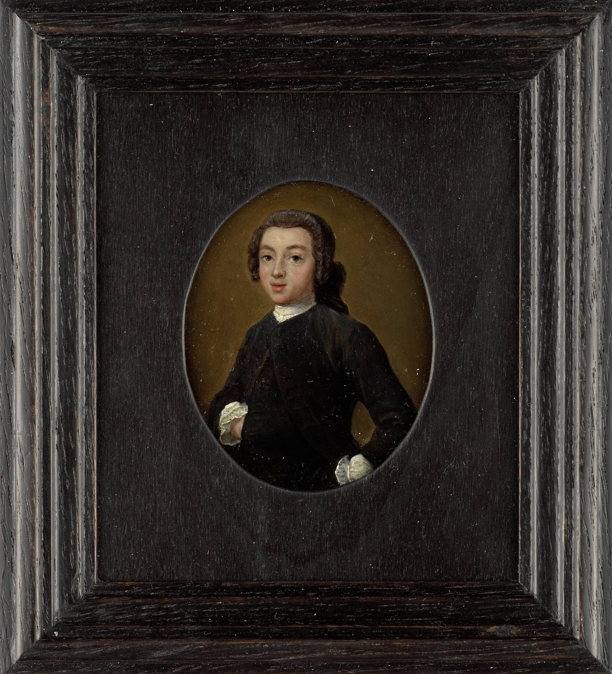 Portret van een jonge man – anoniem Vintage Art Print | Wall Art Poster