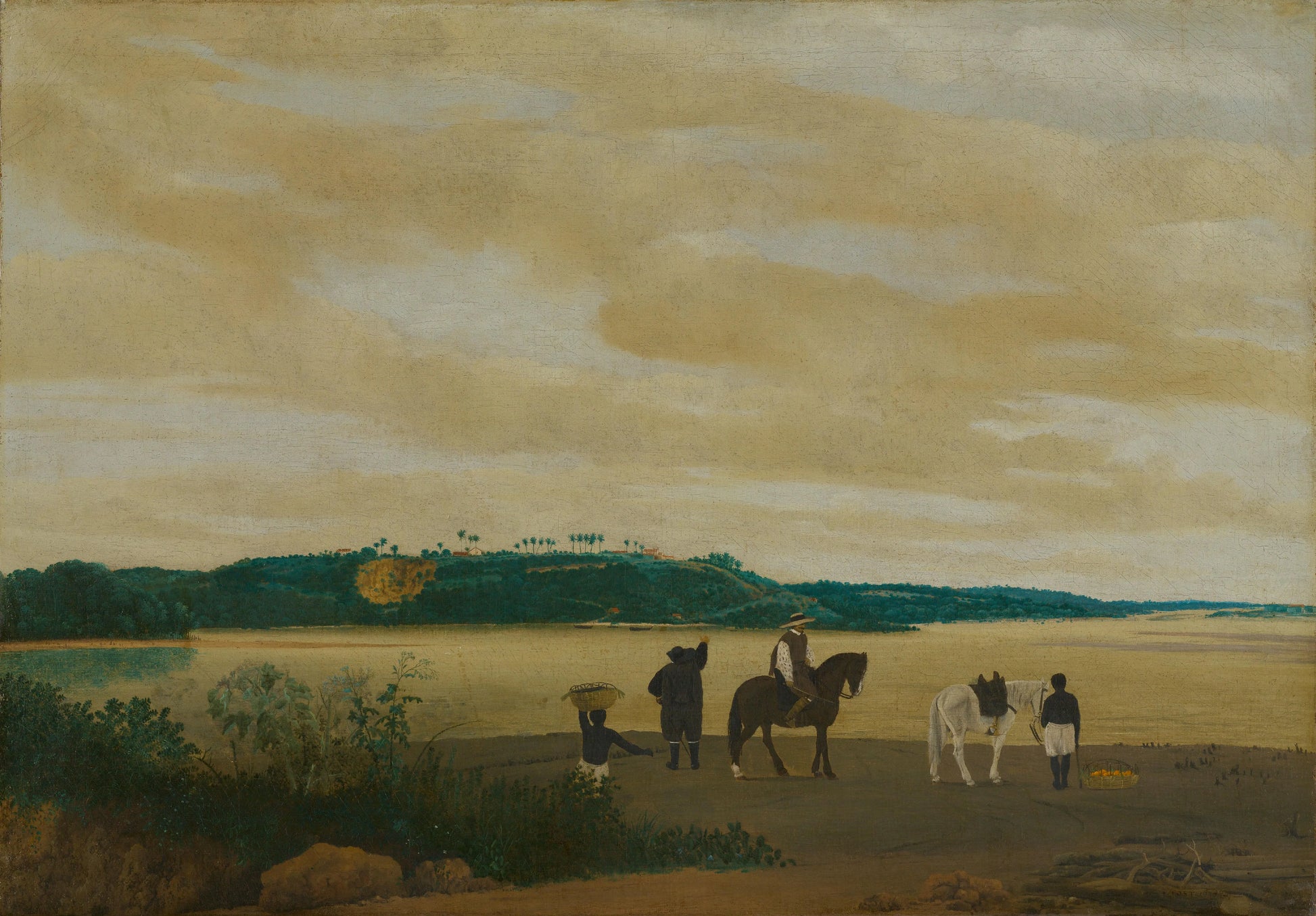 View of Itamaracá Island – Frans Jansz. Post Vintage Landscape Art Print | Wall Art Poster