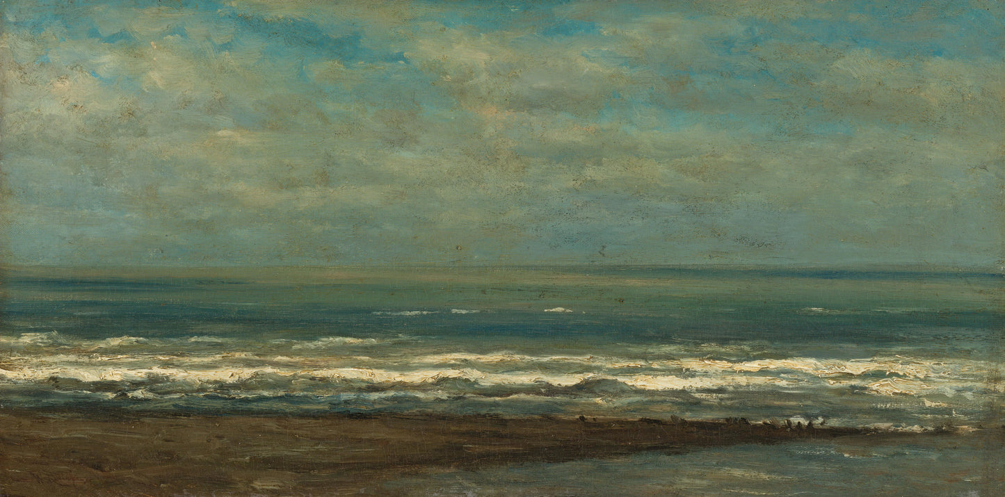 Seascape near Heijst – Willem Roelofs (I) Vintage Seascape Art Print | Wall Art Poster
