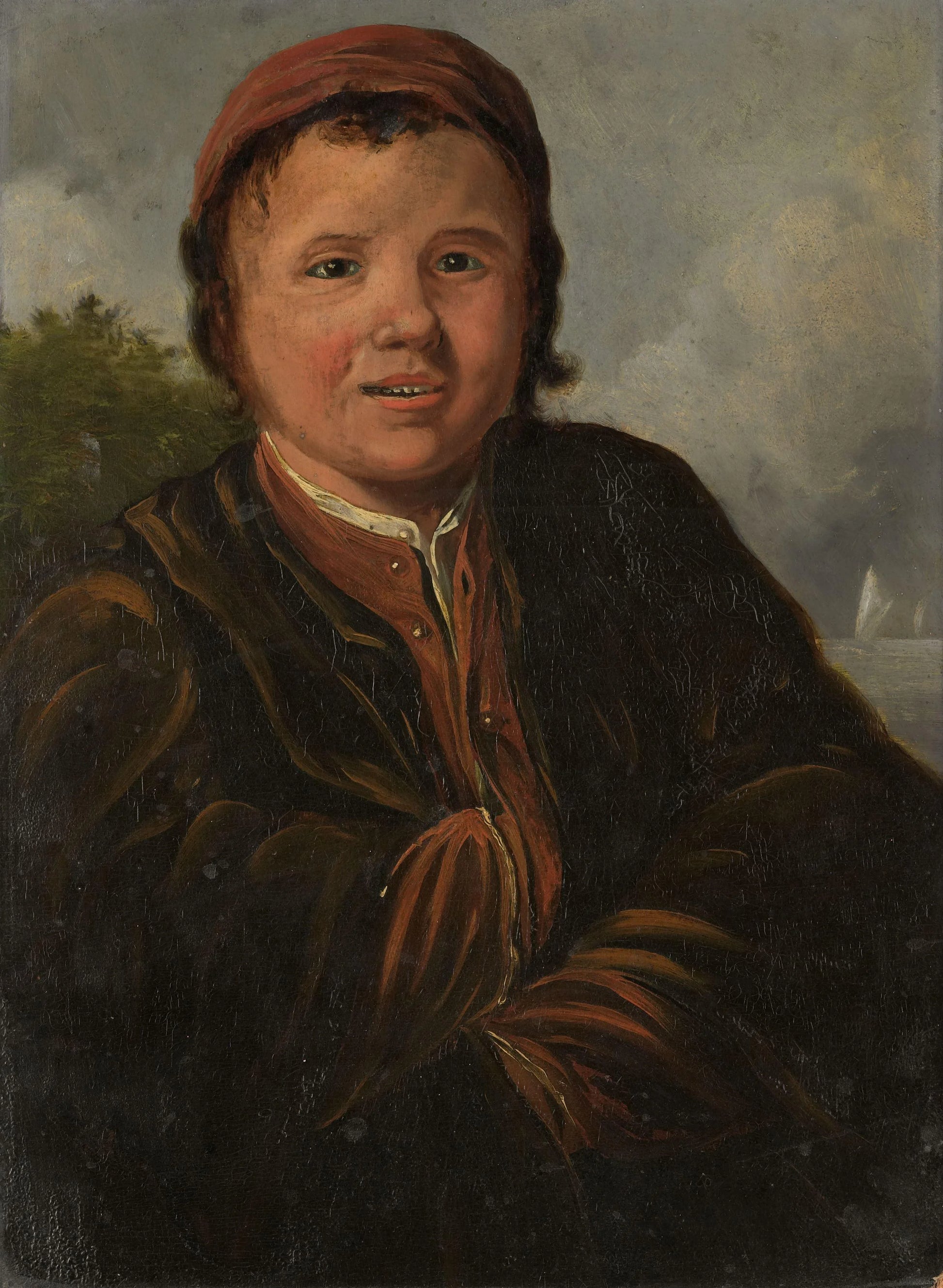 Fisherboy – copy after Frans Hals Vintage Art Print | Wall Art Poster