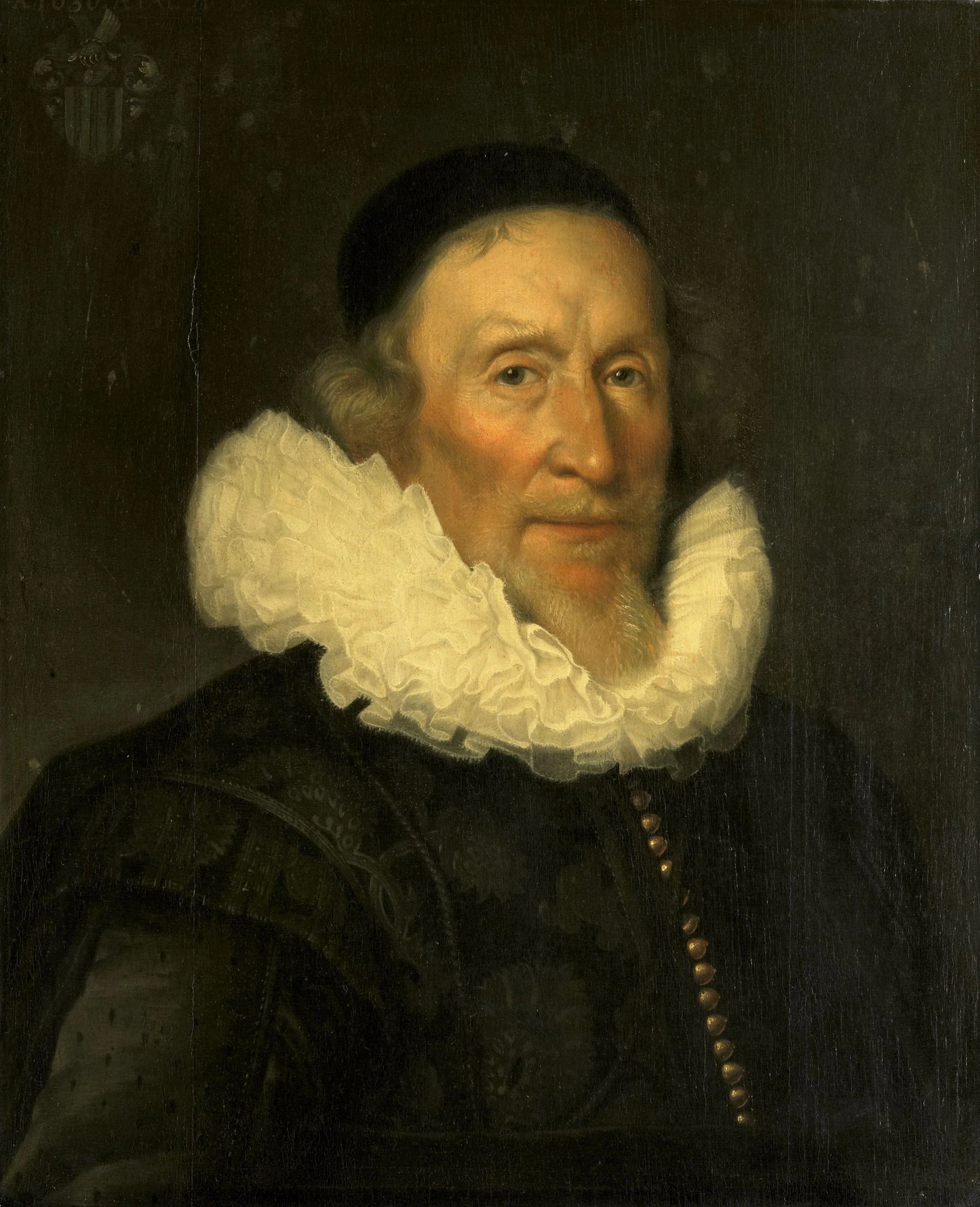 Portrait of Jacob Gerritsz van der Mij (1559/60-?1635) – Joris Fransz van Schooten Vintage Portrait Art Print | Wall Art Poster