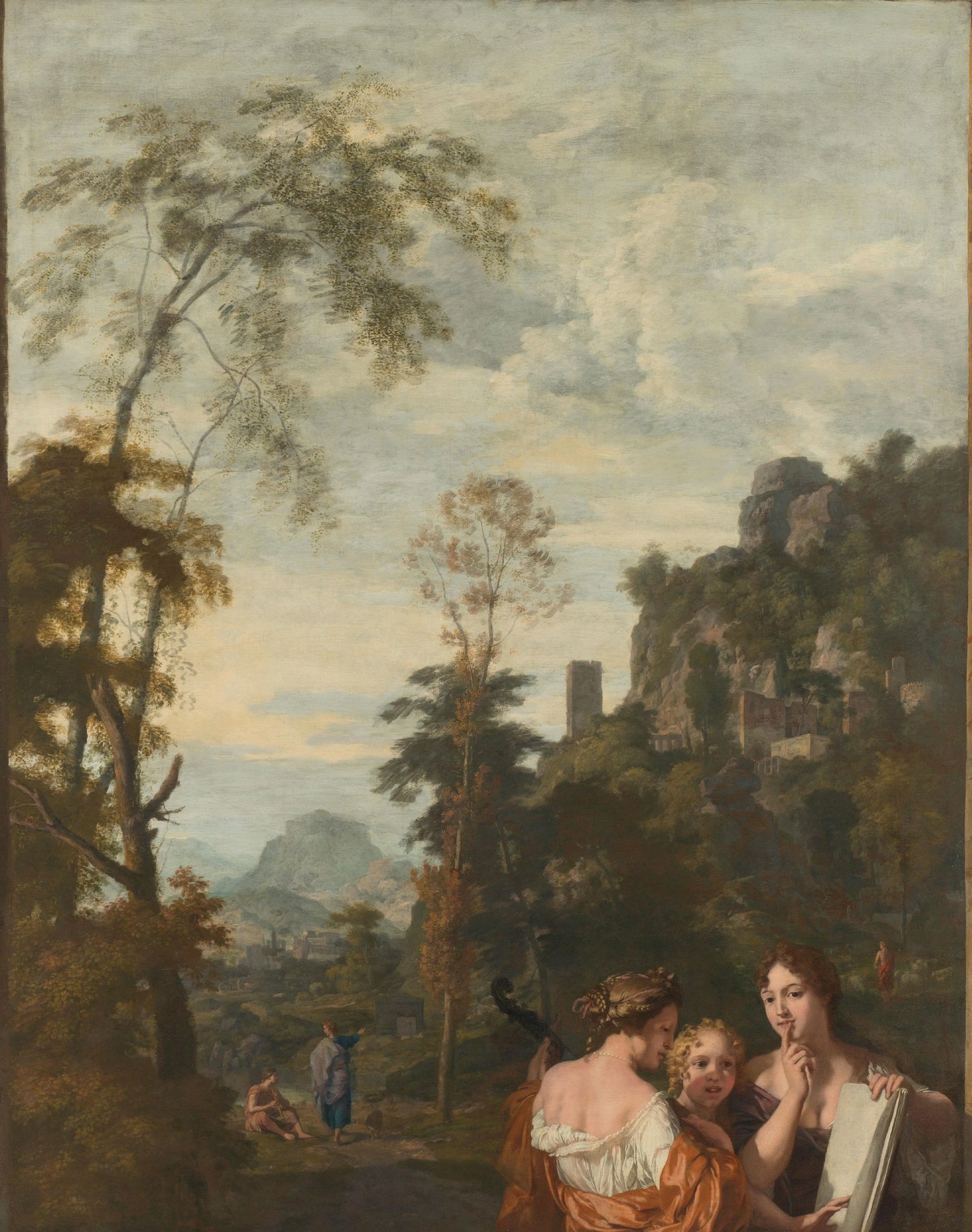 Decoration for a Room in the House of Jacob de Flines in Amsterdam – Gerard de Lairesse Vintage Landscape Art Print | Wall Art Poster